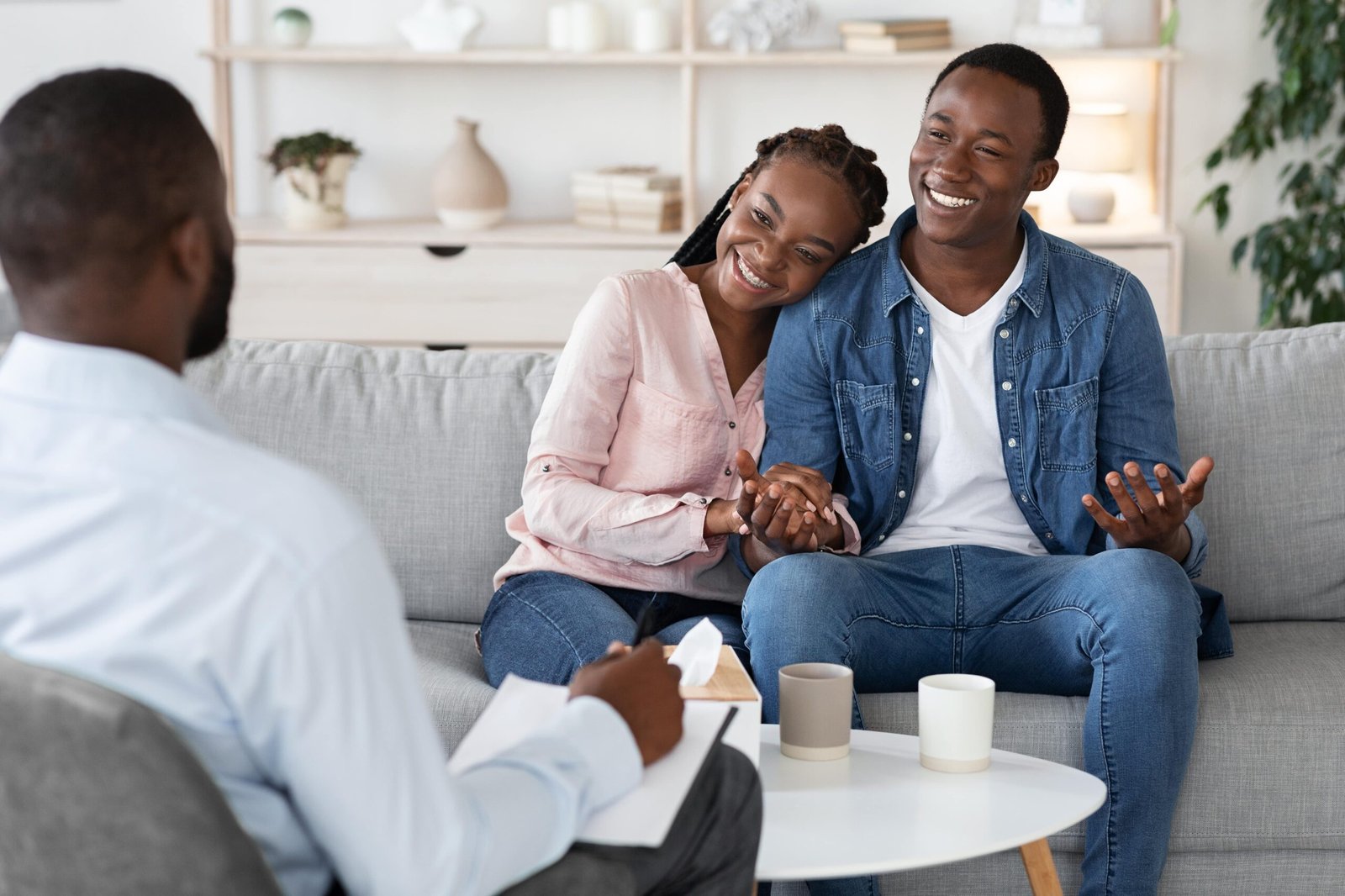 family counseling young happy black couple sittin 2022 10 07 02 11 41 utc min scaled